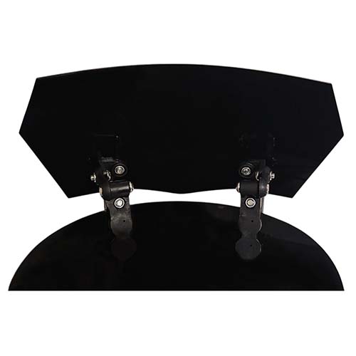 DEFLECTOR DE PARABRISAS TRANSPARENTE UNIVERSAL CON SOPORTE PHANTOM MTC (NAC)