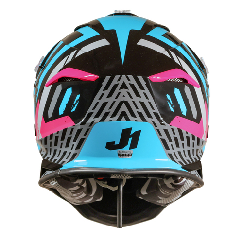 CASCO JUST1 J39 MARSHALL TEAL/BLACK/PINK MATT XL