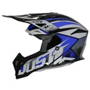 CASCO JUST1 J39 REVO GREY/BLUE/BLACK GLOSS XXL