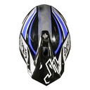 CASCO JUST1 J39 REVO GREY/BLUE/BLACK GLOSS XXL