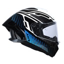 CASCO JUST1 J-STR TACTICAL BLUE/WHITE GLOSS XL
