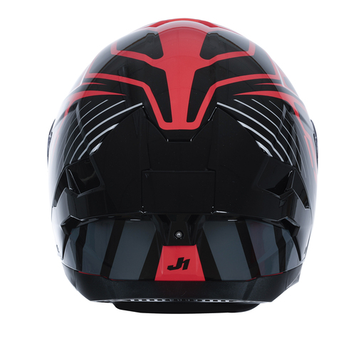 CASCO JUST1 J-STR TACTICAL RED/SILVER GLOSS XXL