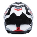 CASCO JUST1 J-STR UNION RED/WHITE GLOSS XL
