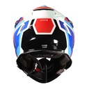 CASCO JUST1 J34 PRO GLOBE BLUE/RED/WHITE GLOSS XL