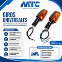 FAROL GIRO HONDA CG150 TITAN / CG125 / CBX250 DEL/TRAS RIGIDO (JGO) MTC