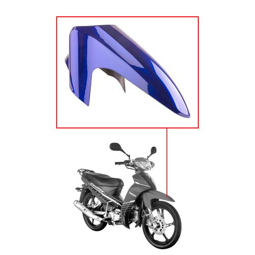 GUARDABARRO DEL. YAMAHA NEW CRYPTON 110 (1 PCS) AZUL MTC