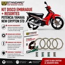 C-POWER (D.EMBR. RACING + RESORTES) YAMAHA CRYPTON T105 STD