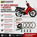 C-POWER (D.EMBR. RACING + RESORTES) YAMAHA NEW CRYPTON 110 STD