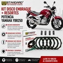 C-POWER (D.EMBR. RACING + RESORTES) YAMAHA YBR250/YS250 STD