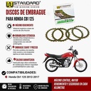 DISCO DE EMBRAGUE HONDA CB1 125 STD