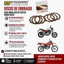 DISCO DE EMBRAGUE HONDA CBX250 TWISTER/XR250 TORNADO STD
