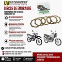 DISCO DE EMBRAGUE YAMAHA YBR 125 BRASIL/XTZ 125 STD