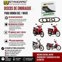DISCO DE EMBRAGUE HONDA C100 BIZ / WAVE / WAVE 110 STD