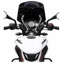 PARABRISA BAJAJ ROUSER NS200 (NEGRO) CON SOPORTES 3MM MTC (NAC)