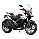 PARABRISA BAJAJ ROUSER NS200 (CRISTAL) CON SOPORTES 3MM MTC (NAC)