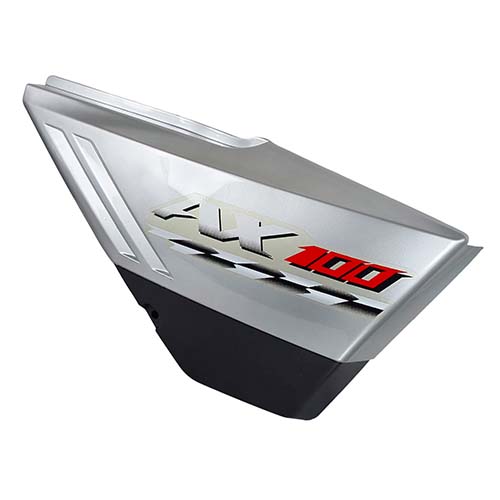 CACHA LATERAL DERECHA SUZUKI AX100 GRIS MTC