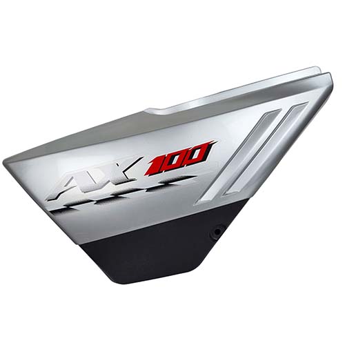 CACHA LATERAL IZQUIERDA SUZUKI AX100 GRIS MTC