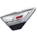 CACHA LATERAL IZQUIERDA SUZUKI AX100 GRIS MTC