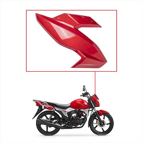 CACHA OPTICA LATERAL HONDA GLH150 GAUCHA ROJO LADO DERECHO MTC