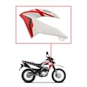 CACHA TANQUE HONDA XR150L BLANCO LADO IZQUIERDO MTC