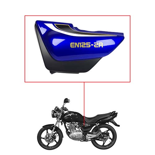 CACHA LATERAL SUZUKI EN125 HU 2A AZUL LADO IZQUIERDO MTC