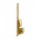 TERMINAL MACHO CON TRABA P/FICHA (ANCHO 2,8mm) BRONCE X 100 U. PLASTICA VC (776)
