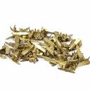 TERMINAL MACHO (ANCHO 2,8mm) BRONCE X 100 U. PLASTICA VC (701)