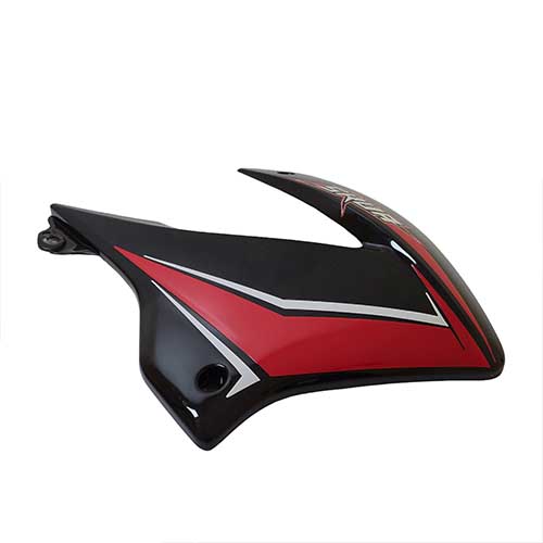 CACHA TANQUE MOTOMEL SKUA 150 V6 NEGRO LADO DERECHO OEM