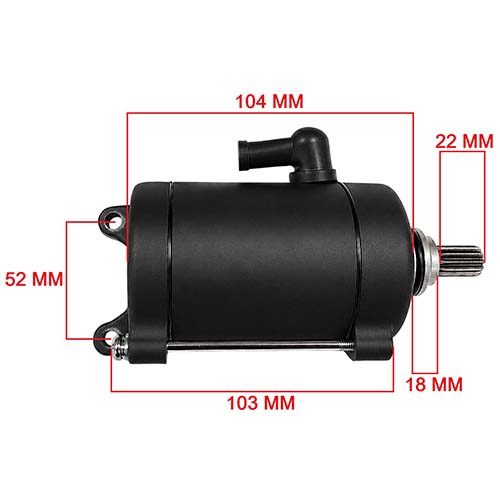 MOTOR DE ARRANQUE MOTOMEL SKUA 200V6 OEM