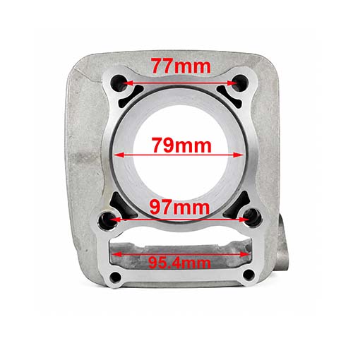 KIT CILINDRO + PISTON + AROS + KIT JUNTAS DE CILINDRO HONDA XR250 TORNADO + 290CC  POTENCIADO STD