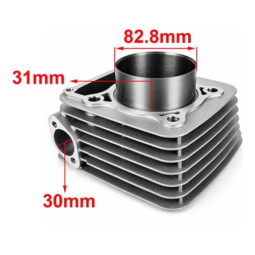 KIT CILINDRO + PISTON + AROS + KIT JUNTAS DE CILINDRO HONDA XR250 TORNADO + 290CC  POTENCIADO STD