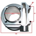 KIT CILINDRO + PISTON MOTOMEL VX150/KELLER150 STD