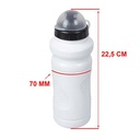 CARAMAÑOLA SPORTS 600cc CON TAPA CUBRE PICO TRANSPARENTE PLASTICA VC (1070T)