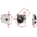 BOMBA DE ACEITE HONDA CB1 STD
