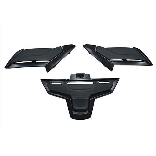 VENTILACIONES NEGRO MATE (3 PCS) SNAIL