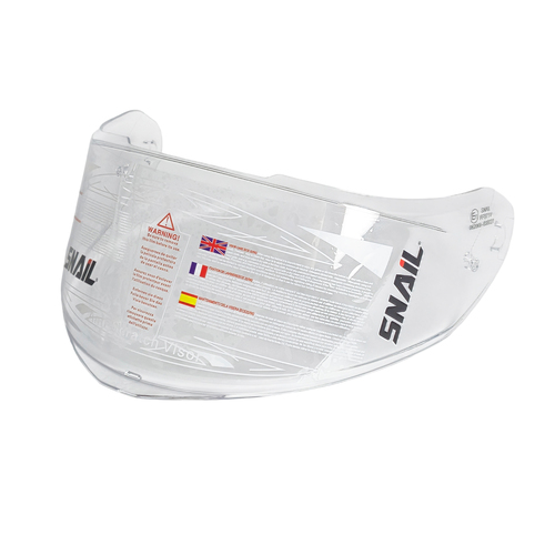 VISOR MICA TRANSPARENTE SNAIL