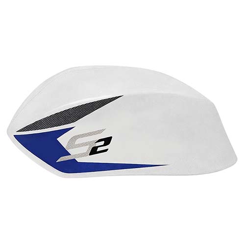 FUNDA TANQUE MOTOMEL S2 150 BLANCO FMX (TCH 612 E-B)