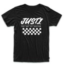 REMERA RETRO FLAG NEGRA TALLE M JUST1