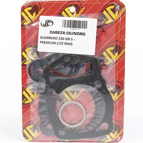 JUNTA TAPA DE CILINDRO GUERRERO 230 GR 5 PREMIUM C/O´RING JC (21453P/O)