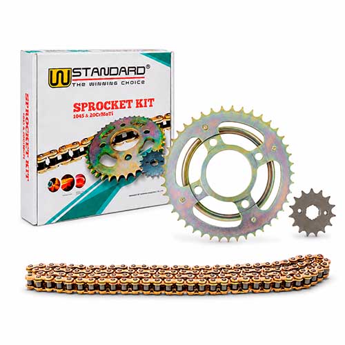 KIT TRANSMISION HONDA TITAN 95/99 (43/14) 428H-116L C/CAD. DOR. STD