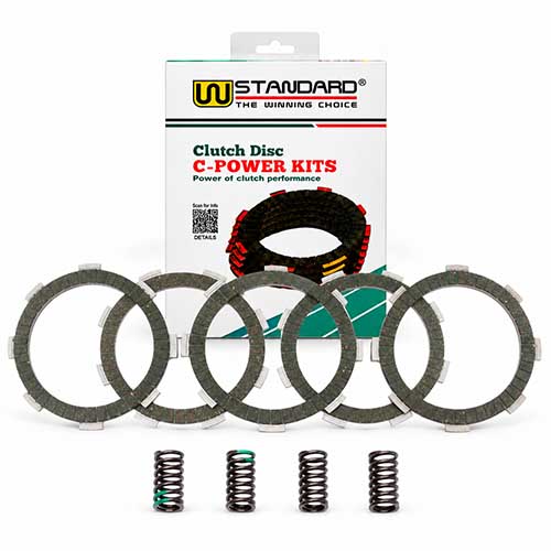C-POWER (D.EMBR. RACING + RESORTES) CG TITAN 150 / XR 150L (5 pcs) STD