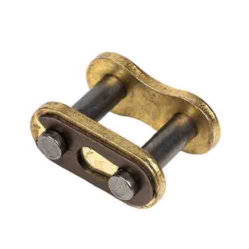 UNION DE CADENA 420H DORADA STD
