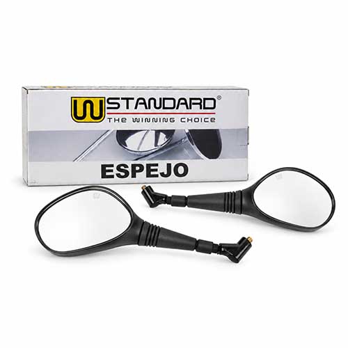 ESPEJO YAMAHA YBR125 ED FACTOR /NEW CRYPTON 110 (JGO) STD EXCLU