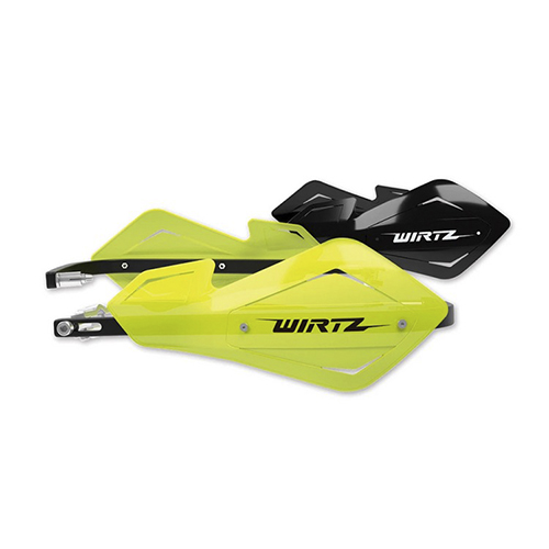 CUBREMANOS METAL (ALMA ALUMINIO) FLUO+NEGRO FREE WIRTZ (SHOCKMT-FLU)