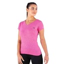 REMERA RUNNING MUJER JASPEADA FUCSIA XXL YAKKA (4015)