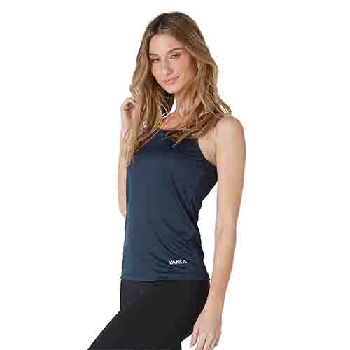 MUSCULOSA DRIFIT MUJER ODISEA PETROLEO TALLE XXL YAKKA (4000)